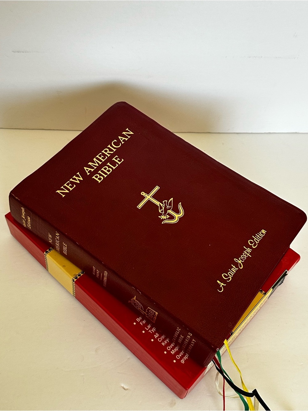 New American Bible - Burgundy Hardcover